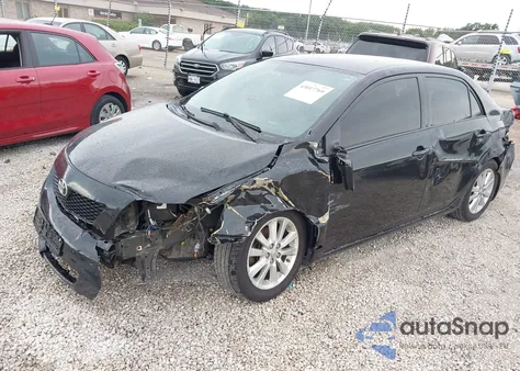 2009 Toyota Corolla Le from USA, damaged, VIN JTDBL40E49J011061